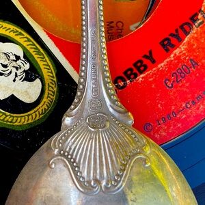 Sterling silver spoon